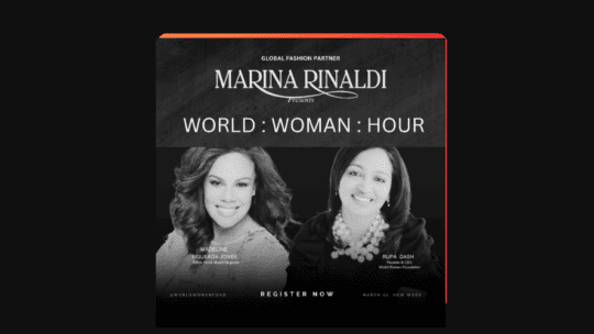 Marina Rinaldi x World Woman Foundation Event